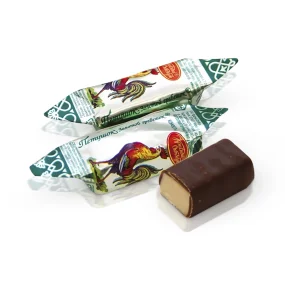 Schokokonfekt - Petuschok Solotoj grebeschok, Roter Oktober, 300 g   