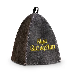 Шапка для бани - Alga Qazaqstan, цвет серый