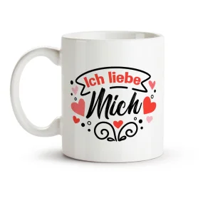 Tasse - Ich liebe Mich, Keramik, 330 ml