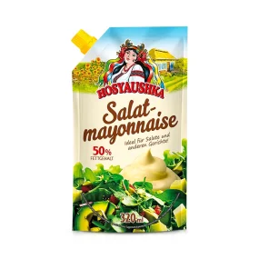 Salatmayonnaise, 50 % Fett, Hosyaushka, 320 ml Salatmayonnaise, 50 % Fett, Hosyaushka, 320 ml