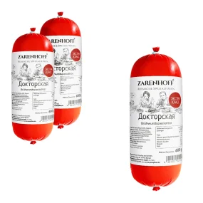 Wurst - Doktorskaja, Schweinefleisch, Zarenhoff, 3 х 600 g