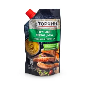 Senf - Kasatzkaja, scharf, Tortschin, 130 g