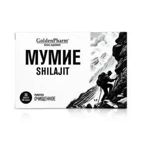 Мумие, Golden Pharm, 30 таблеток
