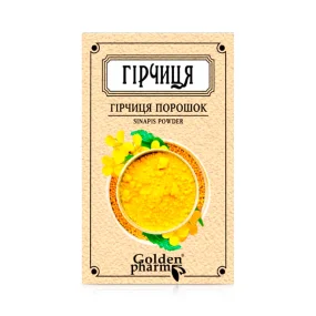 Senfpulver, Golden Fharm, 100 g Senfpulver, Golden Fharm, 100 g