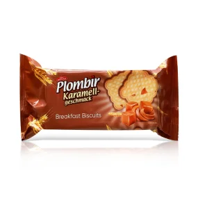 Kekse - Plombir, mit Karamellgeschmack, 160 g