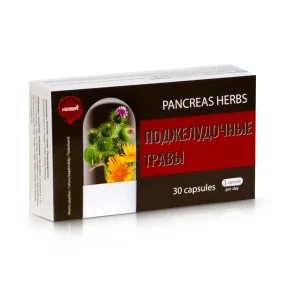 Поджелудочные травы, 30 капсул