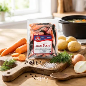 Lachsstücke für Suppe - Ucha, Bozman, 800 g