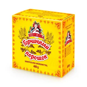 Senfpulver-Würzmittel, Hosyaushka, 400 g Senfpulver-Würzmittel, Hosyaushka, 400 g