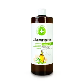 Shampoo - Glanz und Stärke, Bierhefe und Olivenöl, Domaschnij Doktor, 1 L