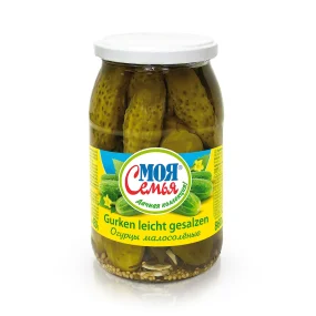 Огурцы малосолёные, Моя семья, 860 г Огурцы малосолёные, Моя семья, 860 г