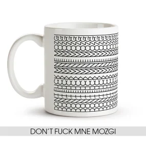Tasse - Dont fuck mne mozgi, Keramik, 330 ml