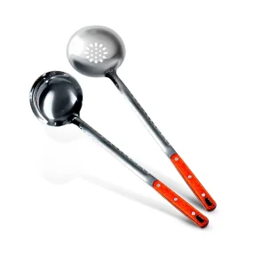 Набор узбекский для плова, поварёшка и шумовка