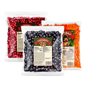 Beeren-Set, Lukoshko, 3 x 500 g