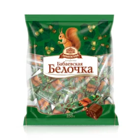 Schokokonfekt - Babaewskaja belotschka, 200 g Schokokonfekt - Babaewskaja belotschka, 200 g