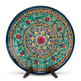 Lagan - KaraKalam 1, Rischtan Keramik, Ø 42 cm