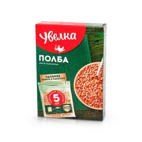 Dinkelgrütze in Kochbeuteln, Uvelka, 5 x 80 g Dinkelgrütze in Kochbeuteln, Uvelka, 5 x 80 g