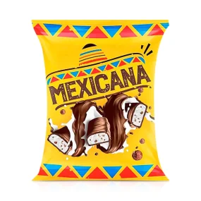 Schokokonfekt - Meksikana, mit cremigem Geschmack und Waffelkrümeln, 500 g