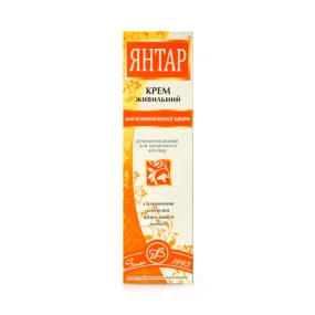 Крем для лица - Янтарь, для комбинированной кожи, Healer Cosmetics, 40 г Крем для лица - Янтарь, для комбинированной кожи, Healer Cosmetics, 40 г