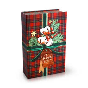 Box in Buchform - Frohes Neues Jahr, 20 x 12,5 x 5 cm Box in Buchform - Frohes Neues Jahr, 20 x 12,5 x 5 cm