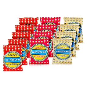 Schwarzbrotcroutons-Set - Zhiguljovskie, 13 х 50 g