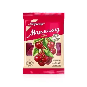 Мармелад со вкусом вишни, Ударница, 275 г