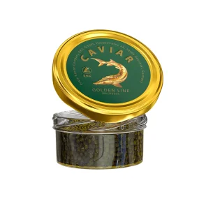 Икра чёрная, осетровая, Golden Line, 50 г