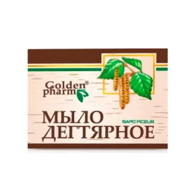 Seife - Teer, Golden Pharm, 70 g Seife - Teer, Golden Pharm, 70 g