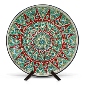 Lagan - KaraKalam R2, Rischtan Keramik, Ø 42 cm