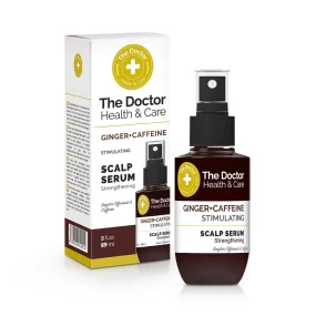 Сыворотка для волос - Стимулирующий, кофеин + имбирное масло, Health & Care, The Doctor, 89 мл Сыворотка для волос - Стимулирующий, кофеин + имбирное масло, Health & Care, The Doctor, 89 мл