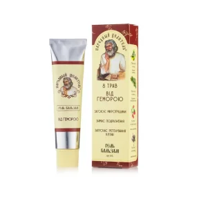 Gel-Balsam - 8 Kräuter, bei Hämorrhoiden, Volksheiler, 40 ml