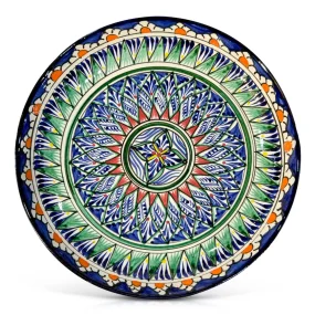 Lagan - Risсhtan, Keramik, Handarbeit, Muster MIX, Ø 32 cm