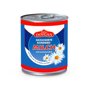 Gezuckerte Kondensmilch - Dovgan, mit Zucker, 370 g