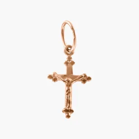 Kreuz, Rotgold 585°, 21 mm