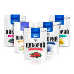 Zichorien-Pulver-Set - Babuschkin Khutorok, 5 х 100 g