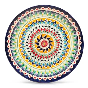 Ляган - Мехроб J1, Риштан керамика, ручная работа, Ø 42 см