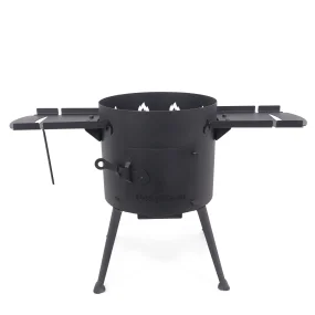 Печь учаг Ø 36 см, для казана 10 л, столики