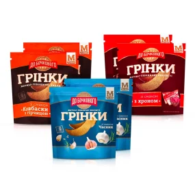 Roggen-Weizen-Wellencroutons Set - Do Bochkowogo, 6 х 90 g