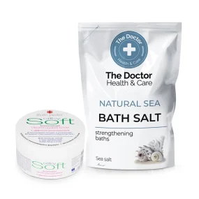 Set - Natürliche Pflege, Badesalz + Körpercreme