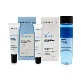 Gesichtsset - Thermalwasser, Mizellenwasser + Augenserum + Gesichtsserum, Miraculum Gesichtsset - Thermalwasser, Mizellenwasser + Augenserum + Gesichtsserum, Miraculum
