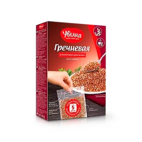 Buchweizen, in Kochbeuteln, Uvelka, 5 x 80 g Buchweizen, in Kochbeuteln, Uvelka, 5 x 80 g