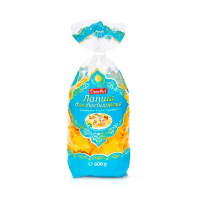 Nudeln für Beschbarmak, DomArt, 500 g Nudeln für Beschbarmak, DomArt, 500 g
