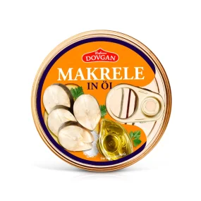 Скумбрия в масле, Dovgan, 240 г Скумбрия в масле, Dovgan, 240 г