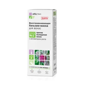 Maskenbalsam für Haare - Klette, gegen Haarausfall mit Wachstumsaktivator, Elfa Pharm, 200 ml