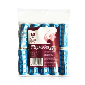 Термобигуди, Ø 25 мм, 10 шт.