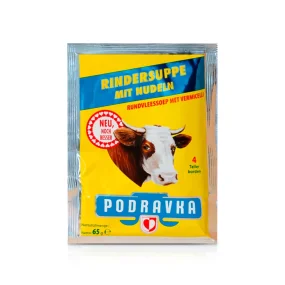 Rindfleischsuppe mit Fadennudeln, 65 g