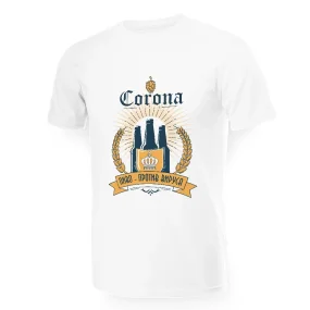 T-Shirt für Männer - Design Pivo - protiv virusa, Baumwolle