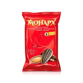 Sonnenblumenkerne - Monarch, geröstet, gestreift, 300 g