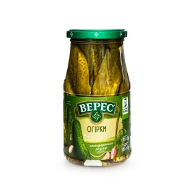 Eingelegte Gurken, pikant, Veres, 770 g Eingelegte Gurken, pikant, Veres, 770 g