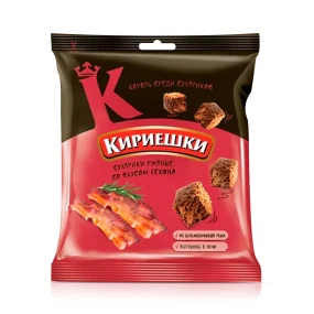Brotcroutons -Kirieschki, mit Bacongeschmack, 40 g