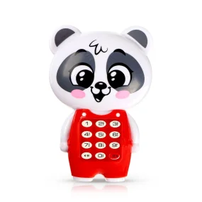 Телефон музыкальный - Милая панда, 7,5 х 10,5 см